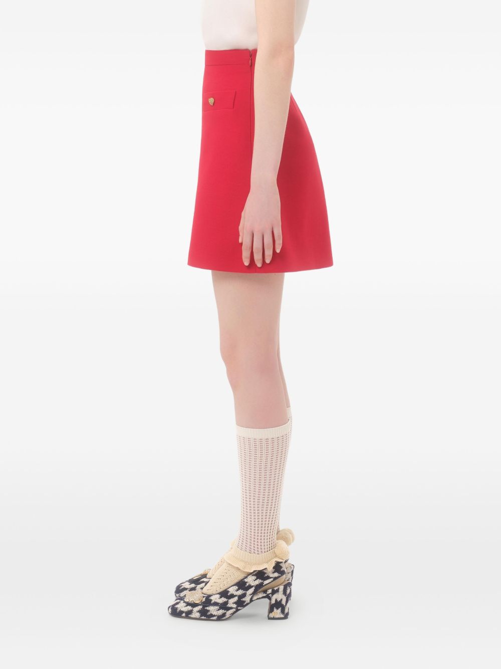 Valentino Crepe Couture Skirt Valentino