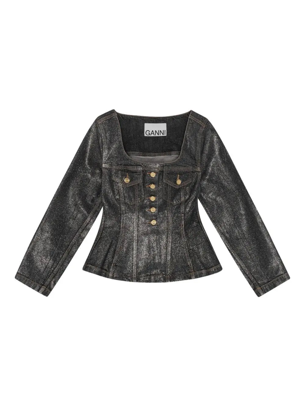 GANNI Jackets Black Ganni