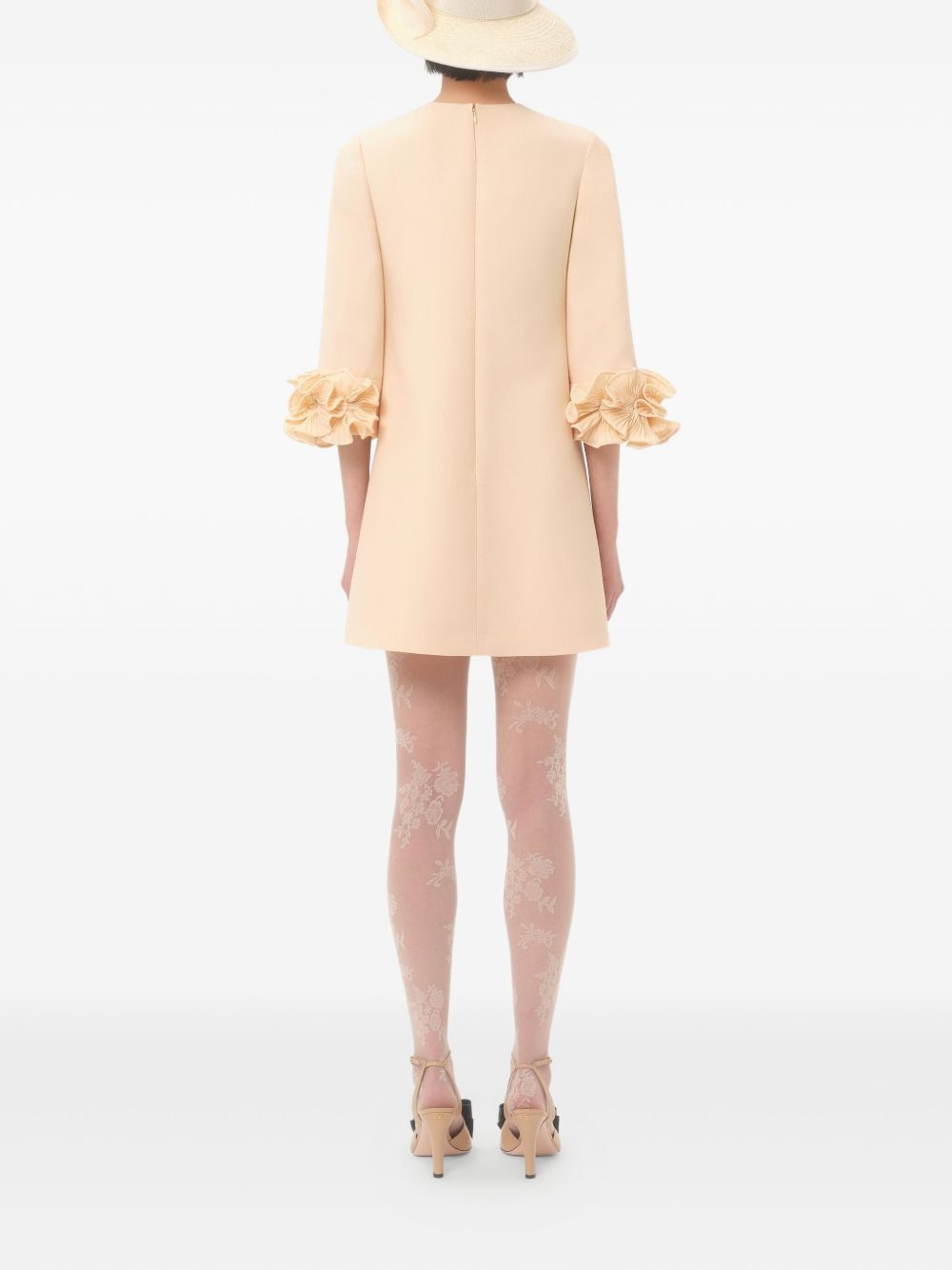 Valentino Crepe Couture mini dress Valentino