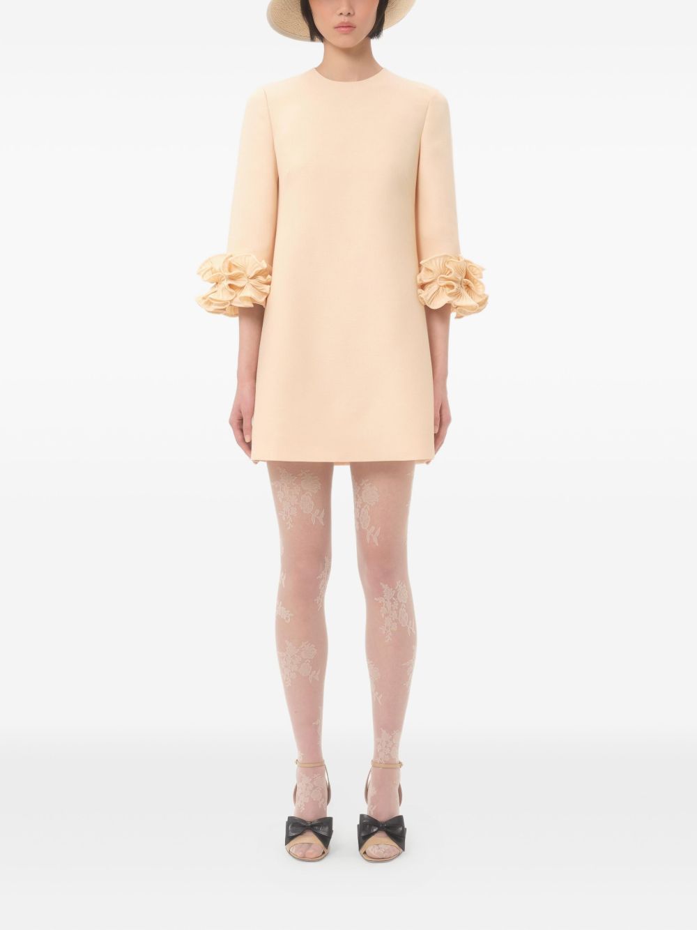 Valentino Crepe Couture mini dress Valentino