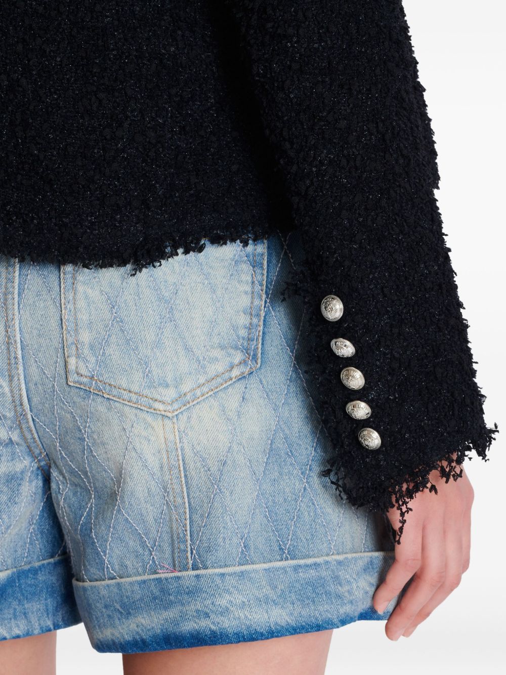 Balmain Edge-to-edge tweed jacket Balmain