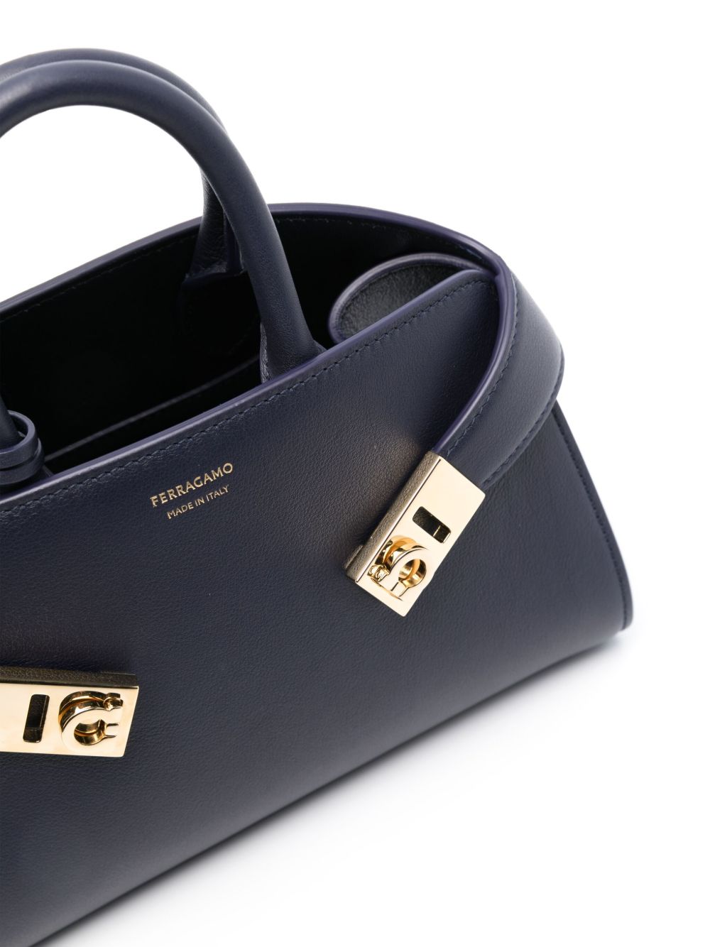 Ferragamo Logo-print leather tote bag Ferragamo