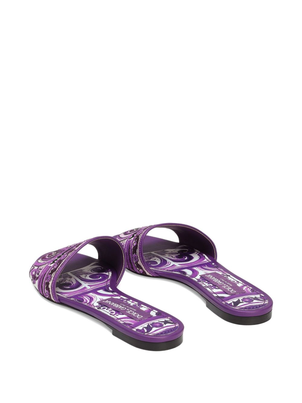 Dolce & Gabbana Sandals Purple Dolce & Gabbana