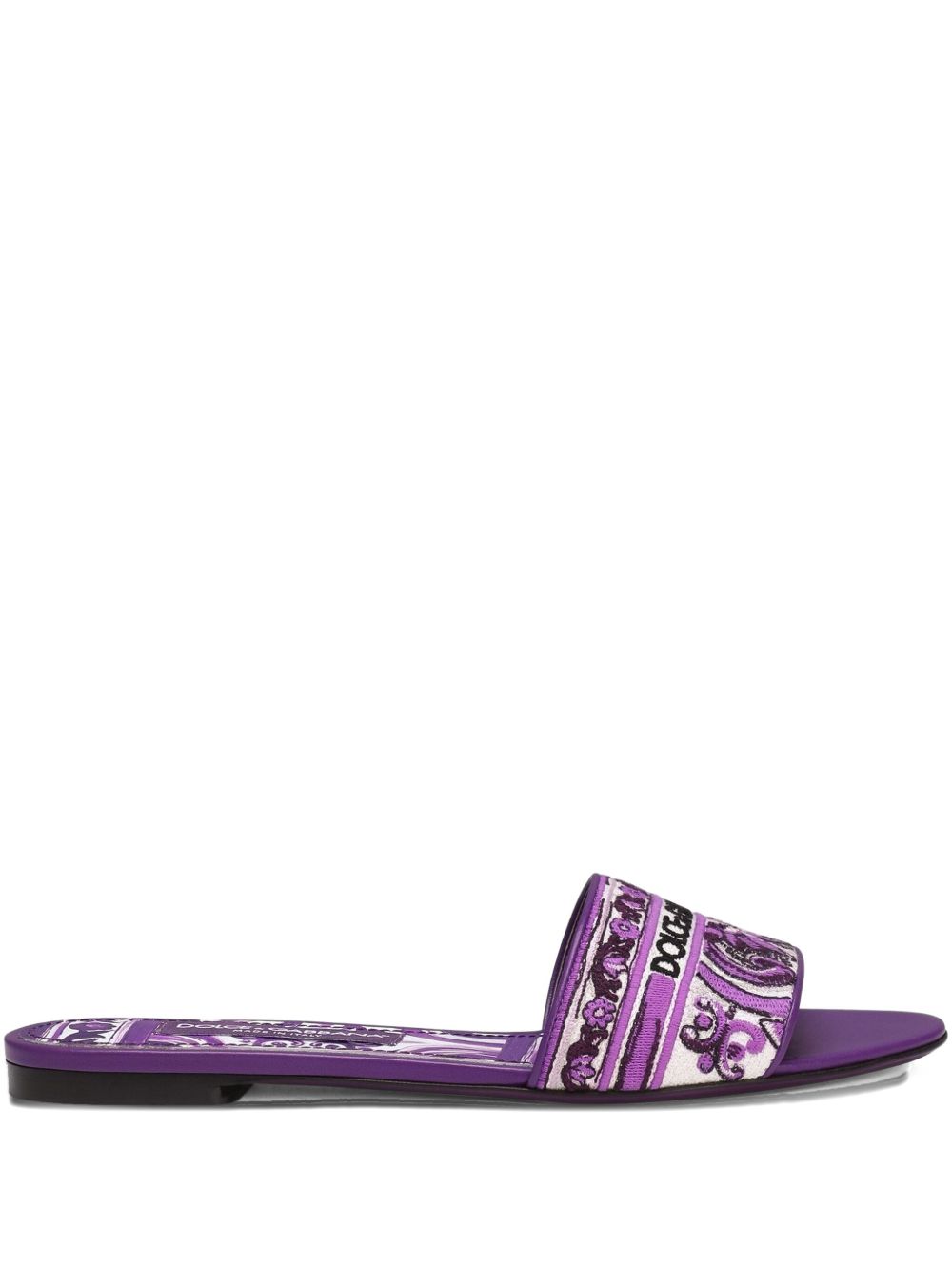 Dolce & Gabbana Sandals Purple Dolce & Gabbana