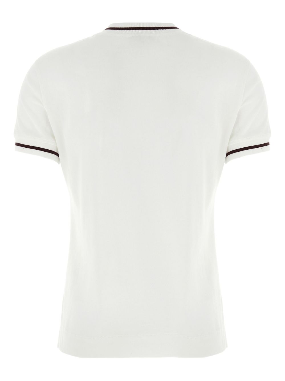 Brunello Cucinelli Embroidered-detail cotton t-shirt Brunello Cucinelli