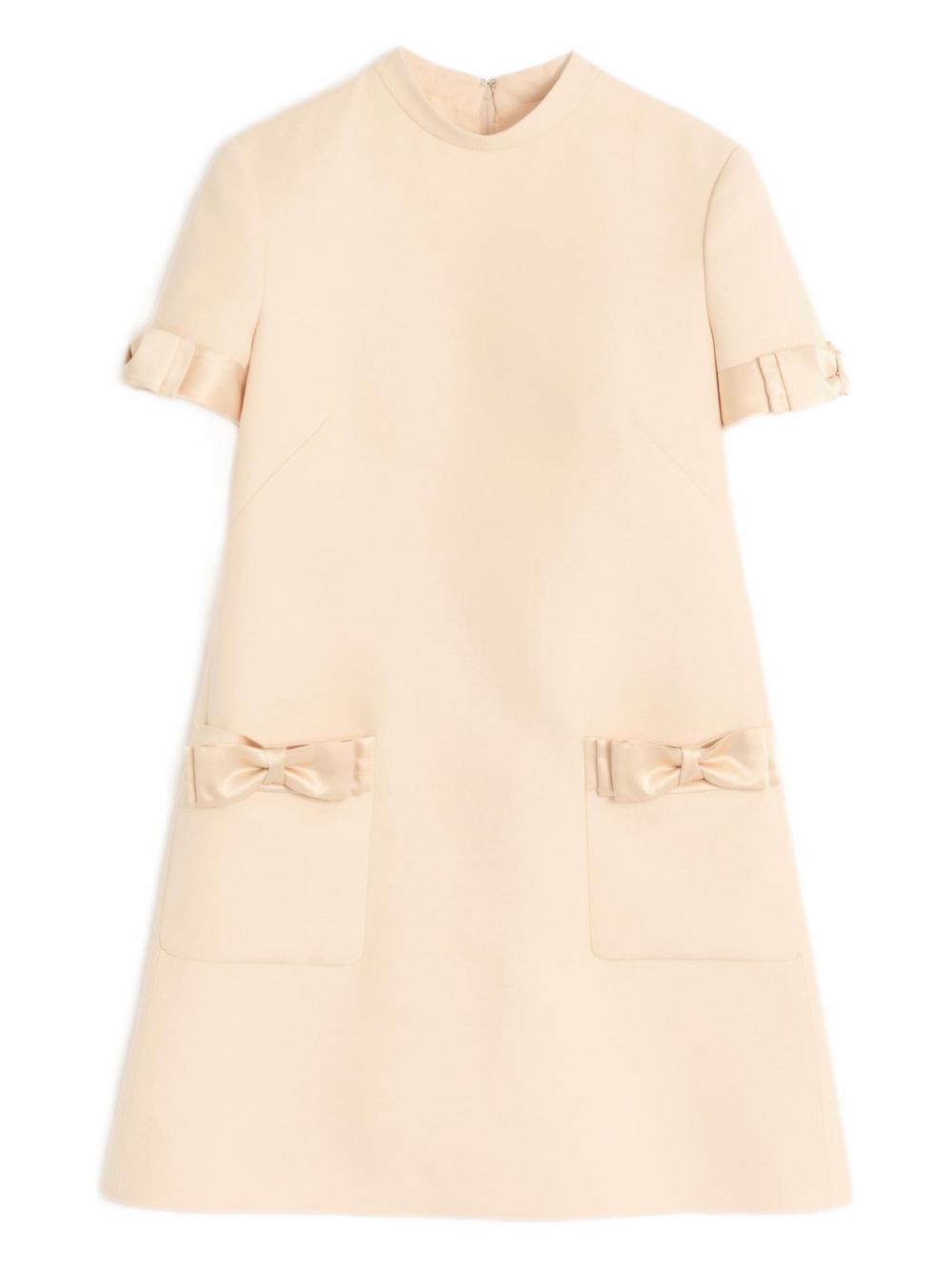 Valentino Short Crepe Couture Dress Valentino
