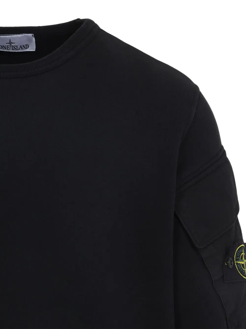 Stone Island Sweaters Black Stone Island