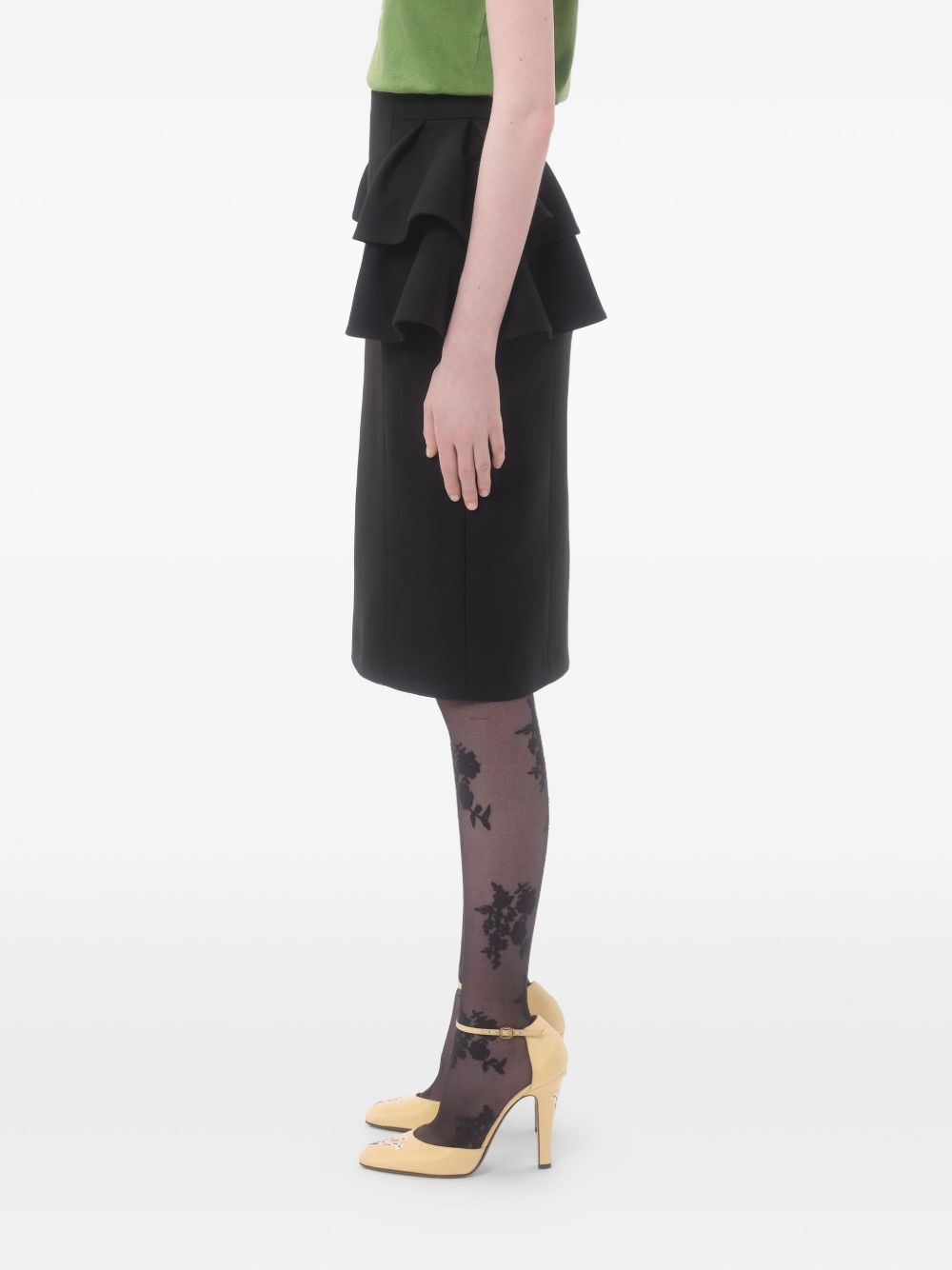 Valentino Crepe Couture midi skirt Valentino