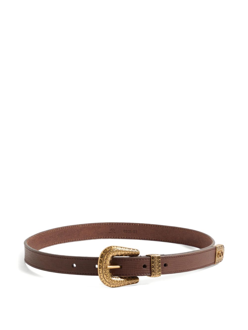 Valentino Garavani Vlogo Signature Belt In Calfskin 20mm Valentino Garavani