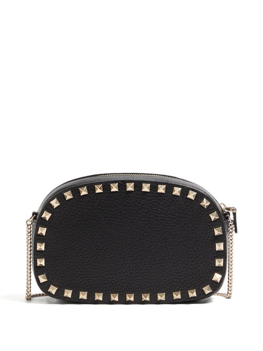 Valentino Garavani Mini Rockstud Shoulder Bag in Grainy Calfskin Valentino Garavani