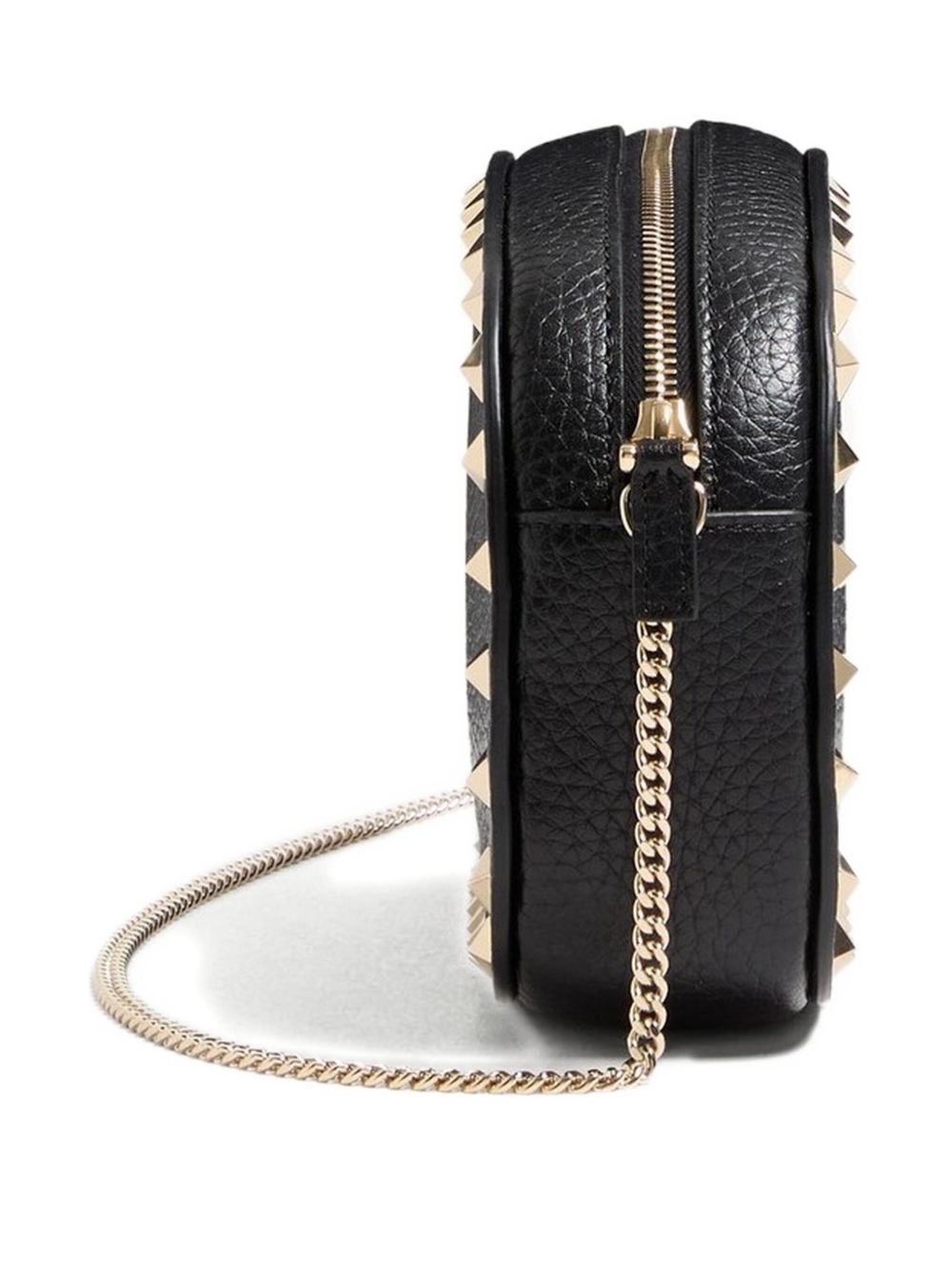 Valentino Garavani Mini Rockstud Shoulder Bag in Grainy Calfskin Valentino Garavani