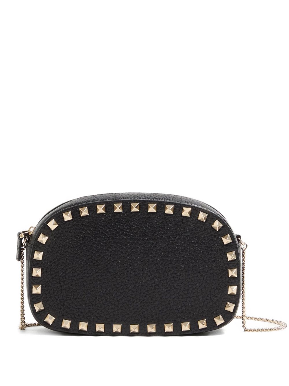 Valentino Garavani Mini Rockstud Shoulder Bag in Grainy Calfskin Valentino Garavani