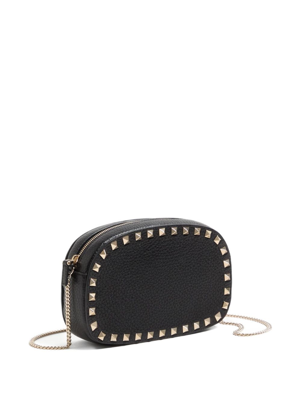 Valentino Garavani Mini Rockstud Shoulder Bag in Grainy Calfskin Valentino Garavani