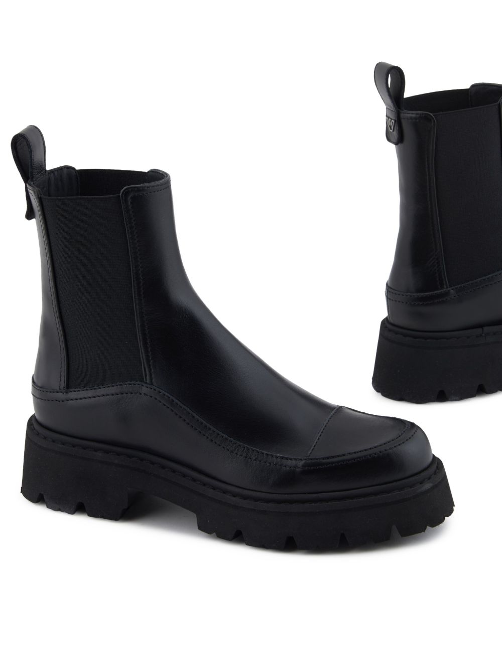 EMPORIO ARMANI EXCLUSIVE Leather Beatles EMPORIO ARMANI EXCLUSIVE