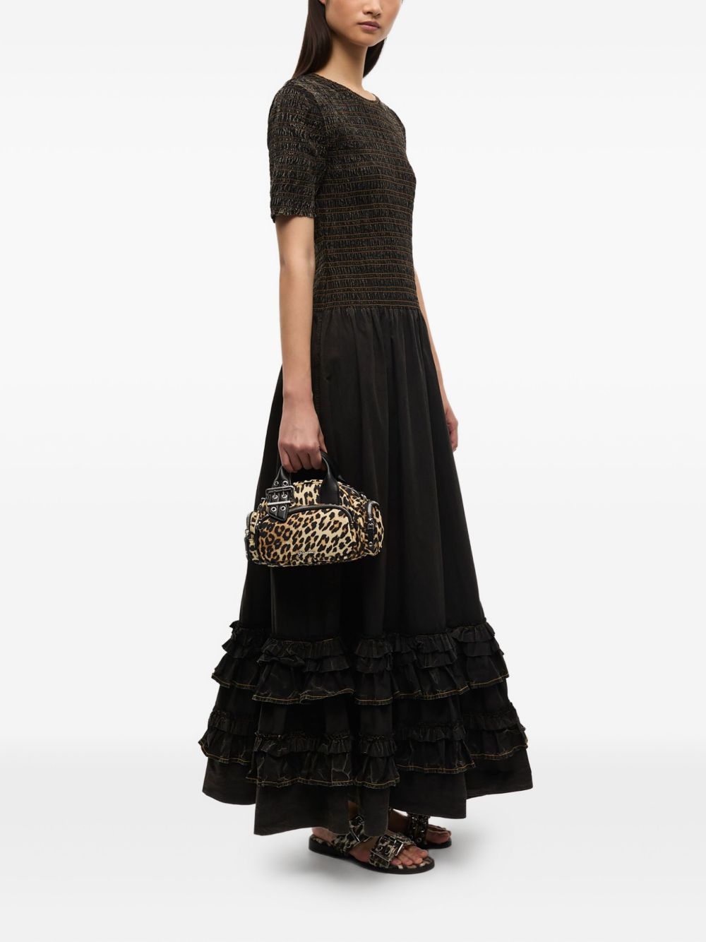 Ganni Nylon small duffle bag Ganni