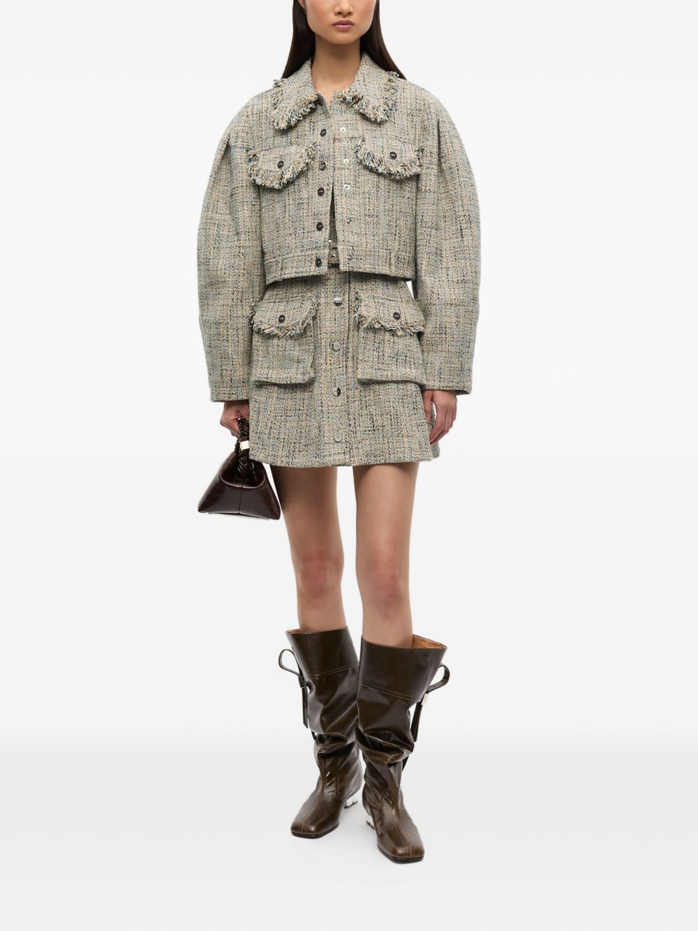 GANNI Jackets Beige Ganni