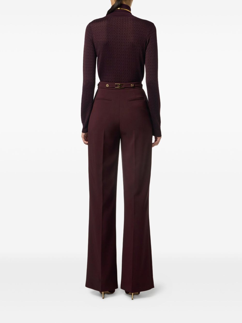 Elisabetta Franchi Sweaters Bordeaux Elisabetta Franchi