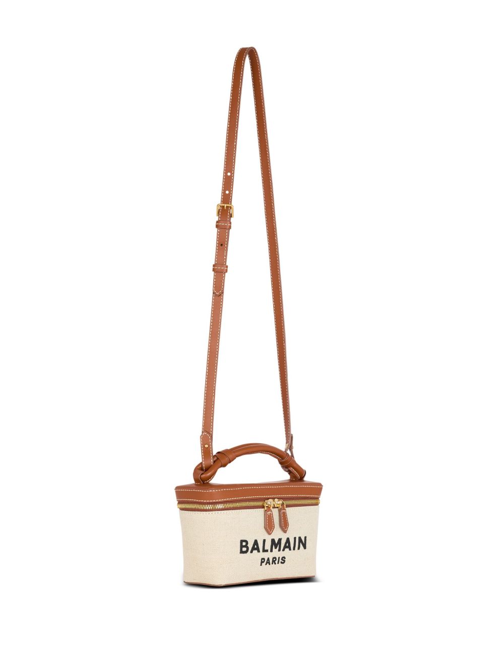 Balmain B-Army canvas vanity case Balmain