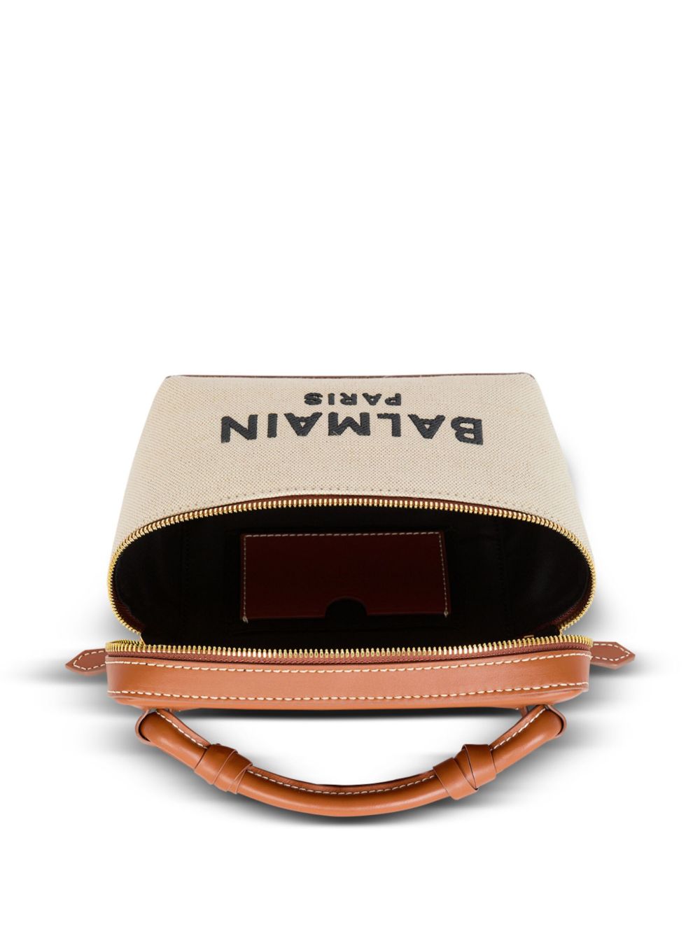 Balmain B-Army canvas vanity case Balmain