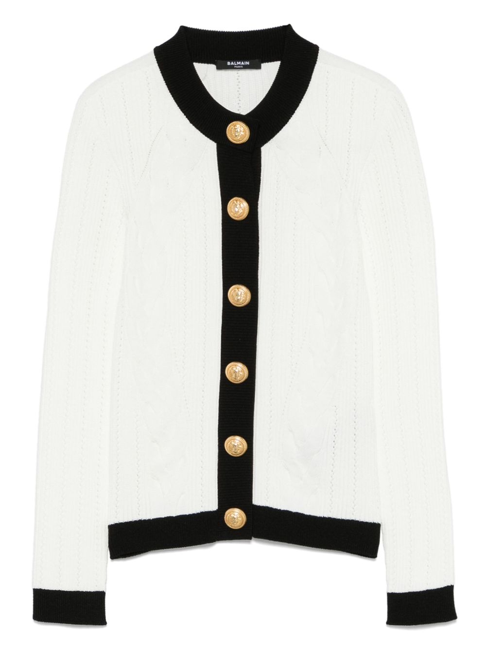 Balmain Two-tone cardigan Balmain