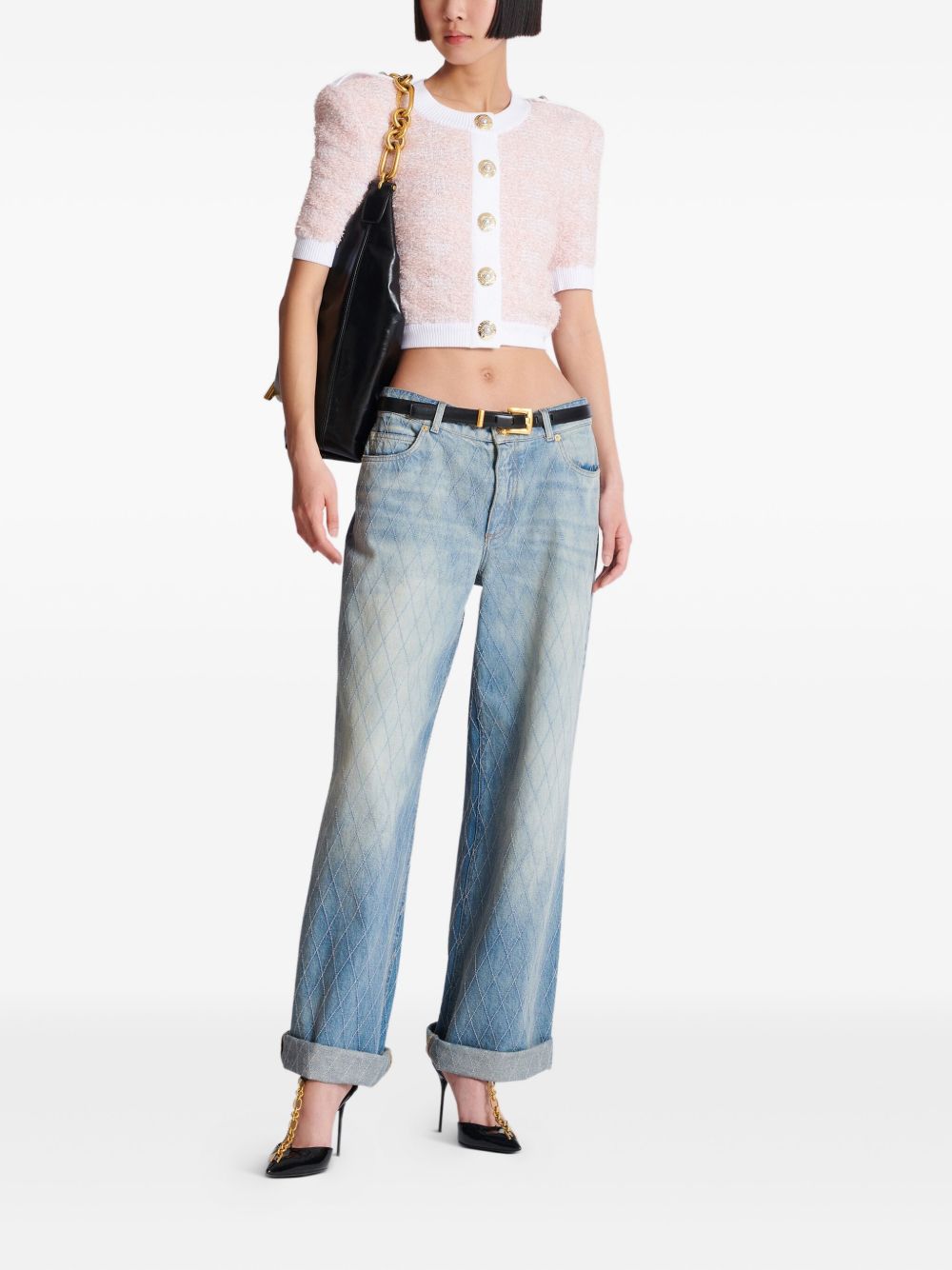 Balmain Cropped cardigan Balmain