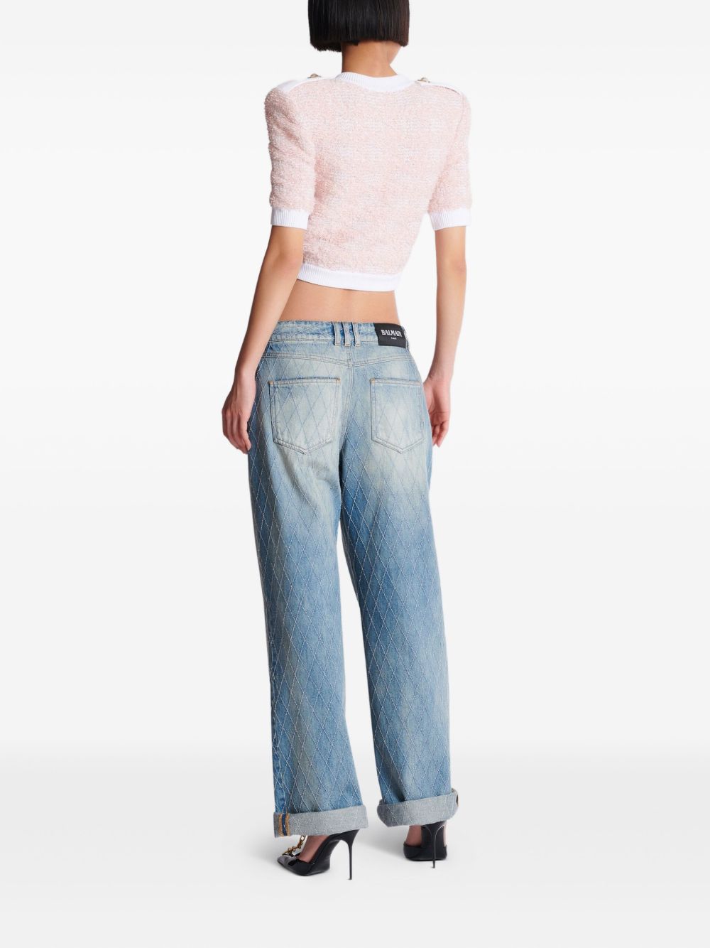 Balmain Cropped cardigan Balmain