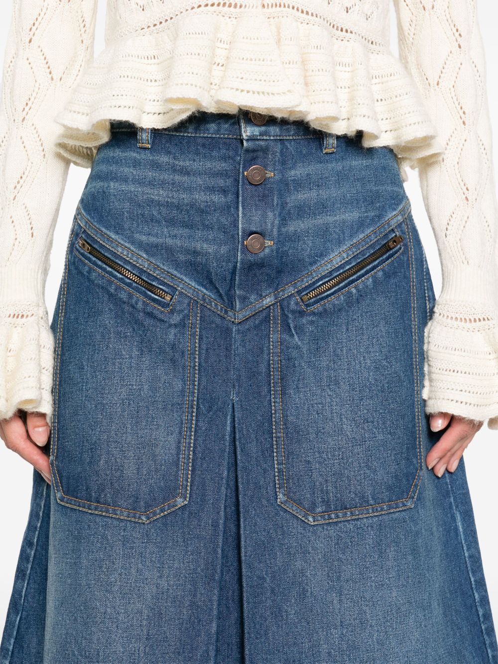 Chloé Chloè Skirts Blue Chloé