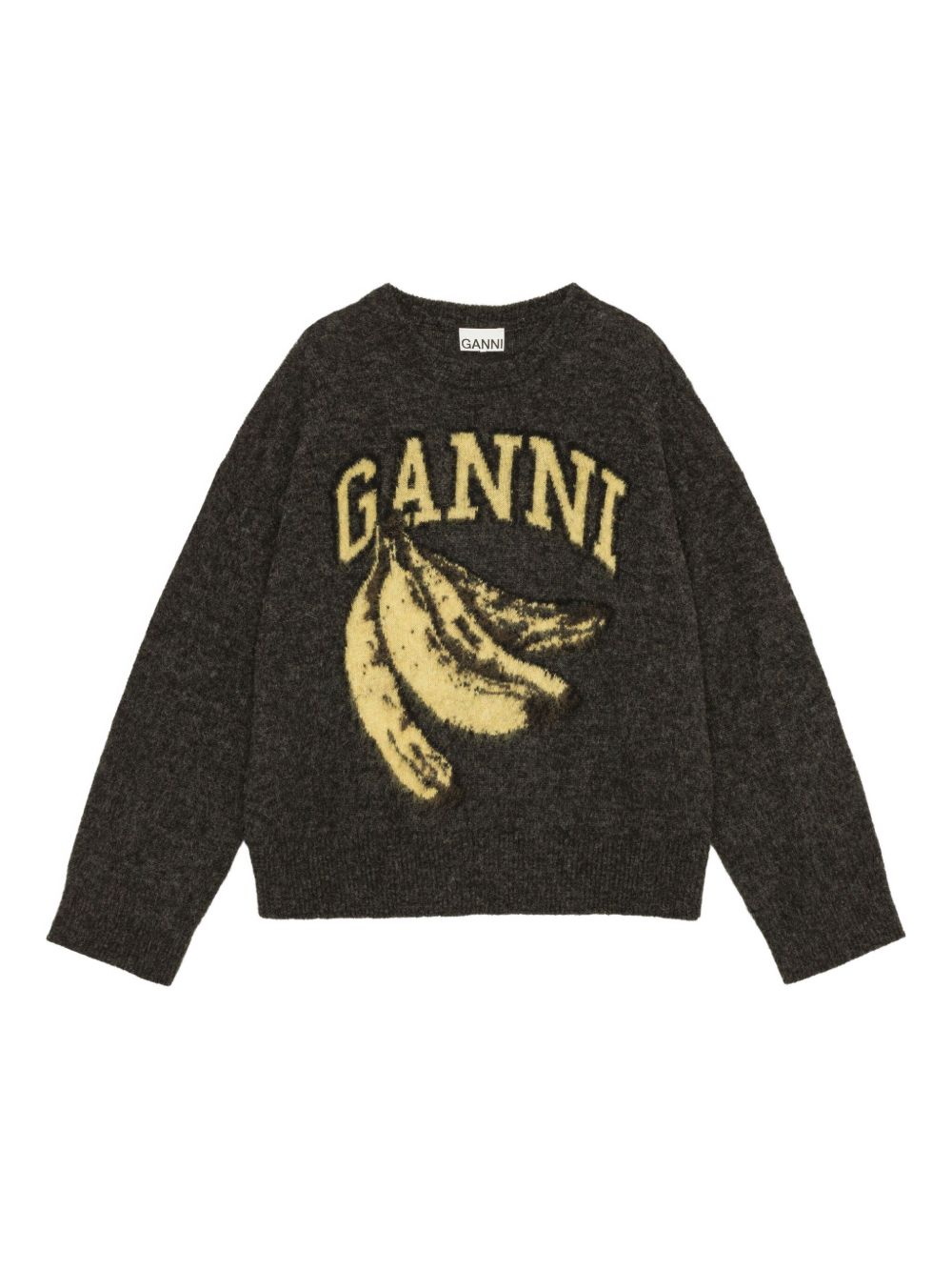 GANNI Sweaters Grey Ganni