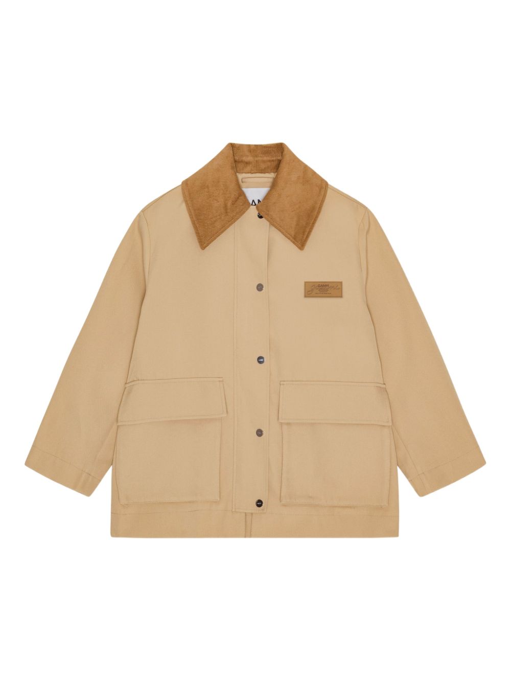 GANNI Jackets Beige Ganni