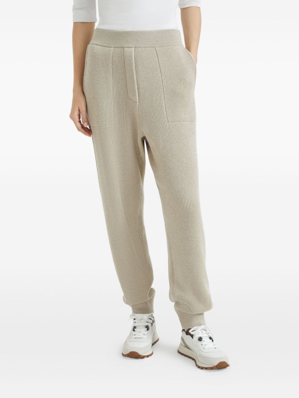Brunello Cucinelli Trousers Beige Brunello Cucinelli
