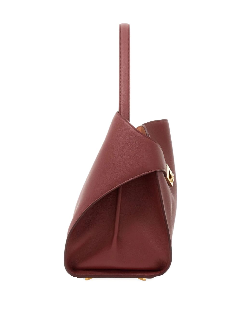 Ferragamo Hug soft two-tone shoulder bag (M) Ferragamo