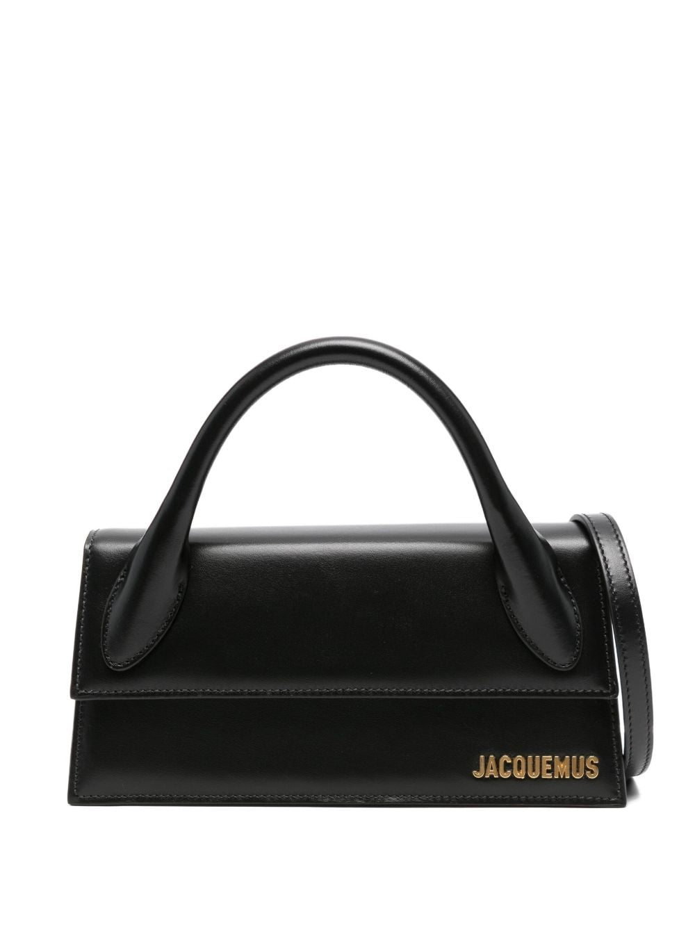 JACQUEMUS The long Chiquito leather bag. JACQUEMUS
