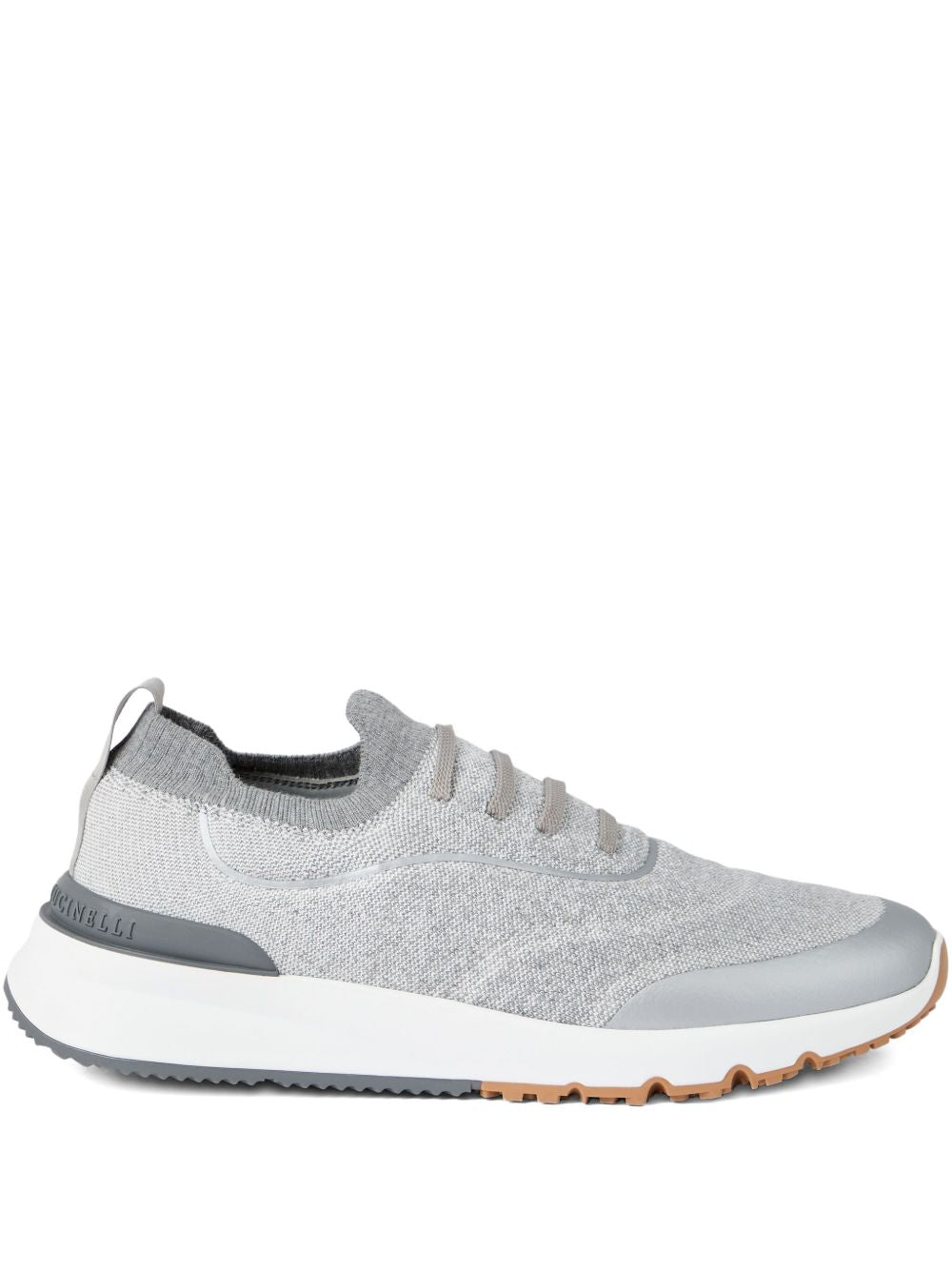 Brunello Cucinelli Techno cotton knit runners Brunello Cucinelli