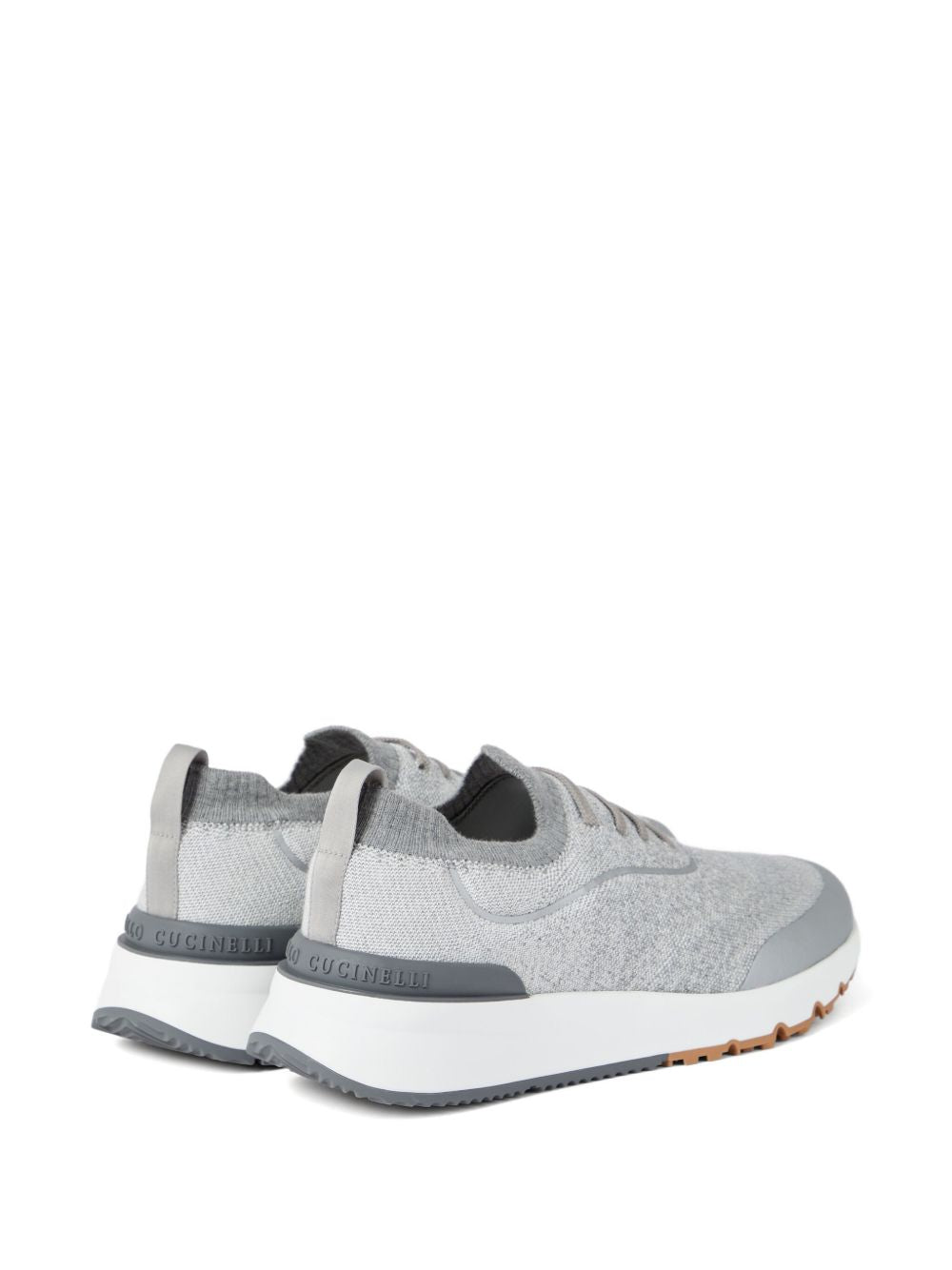 Brunello Cucinelli Techno cotton knit runners Brunello Cucinelli