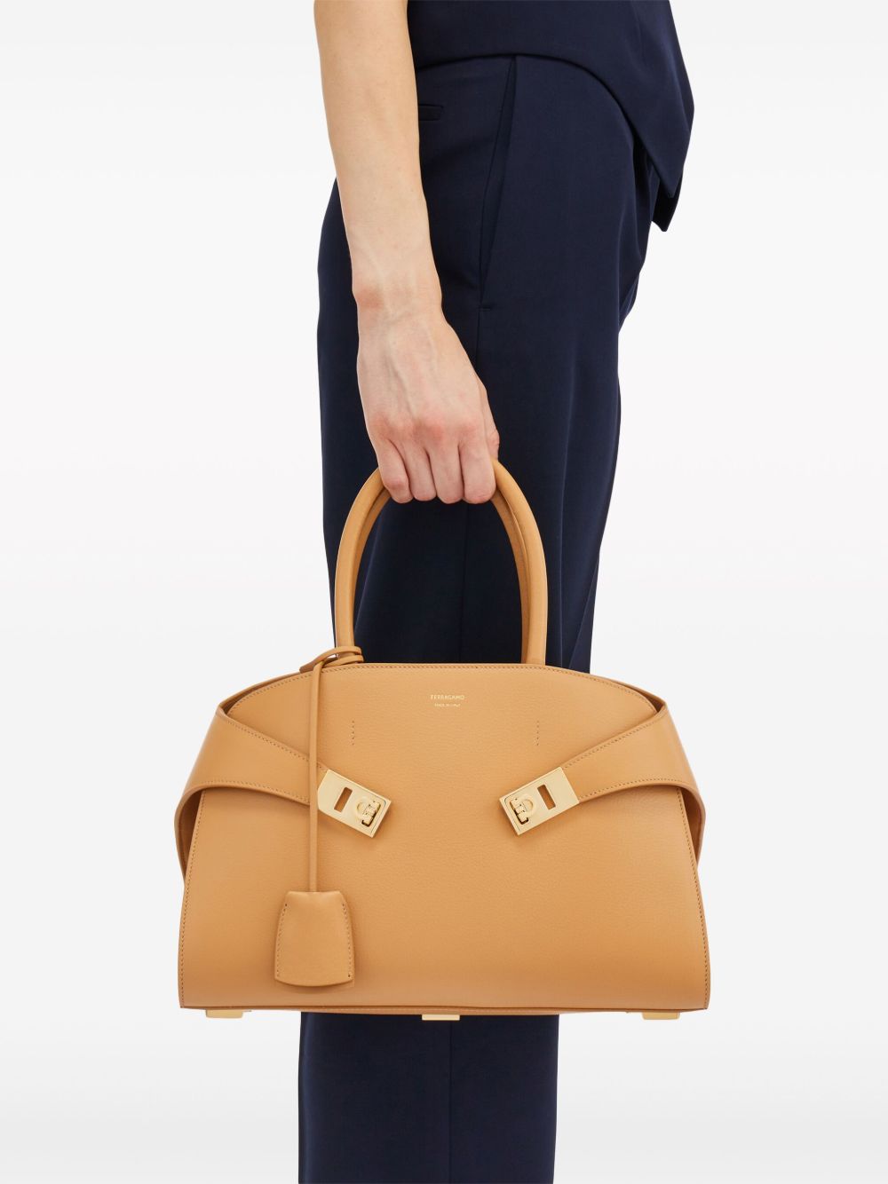 Ferragamo Hug Handbag (L) Ferragamo