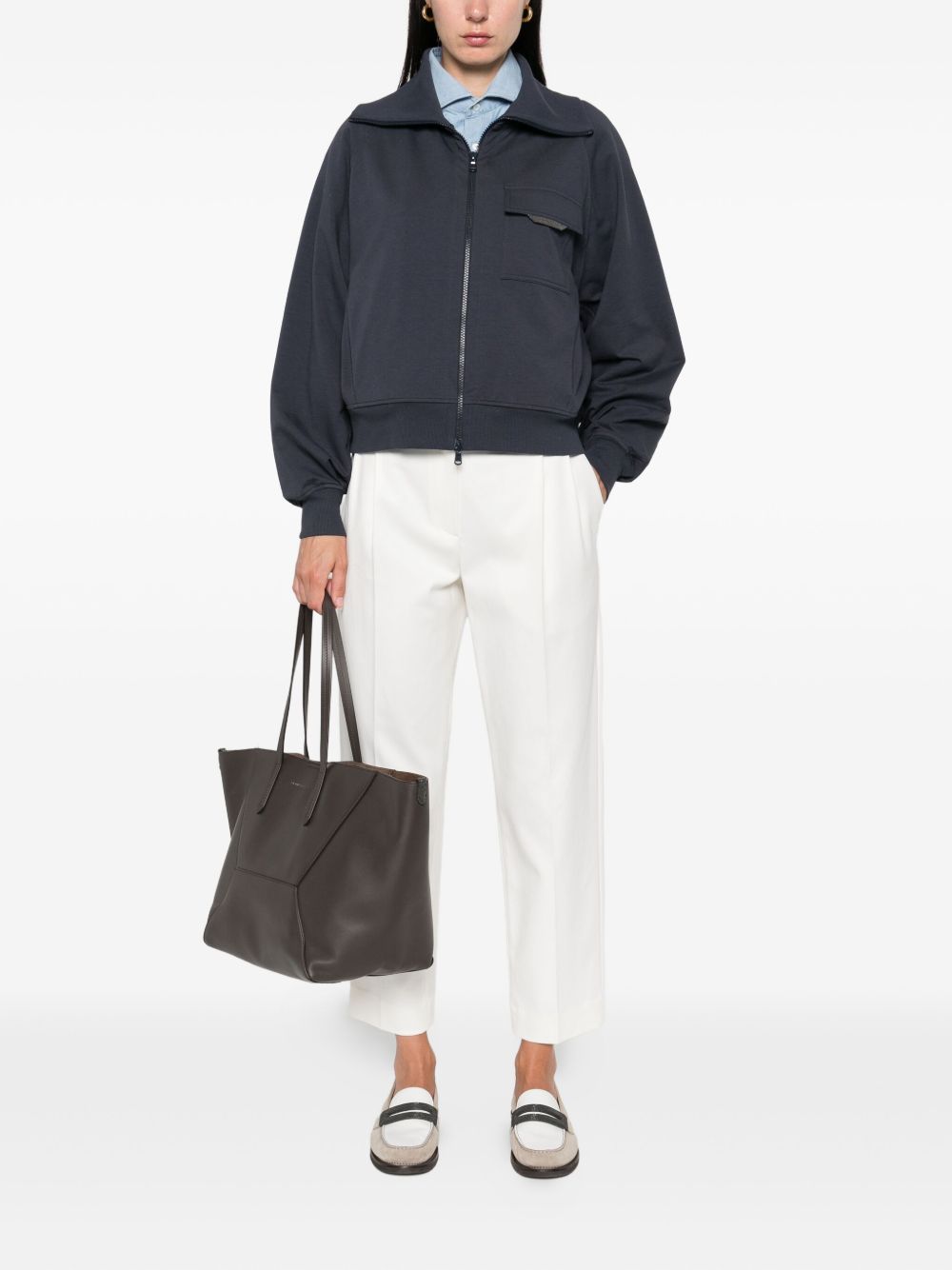 Brunello Cucinelli Sweaters Blue Brunello Cucinelli