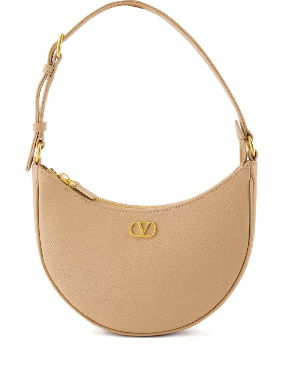 Valentino Garavani Le Mini Sac crescent-shaped zip-top shoulder bag Valentino Garavani