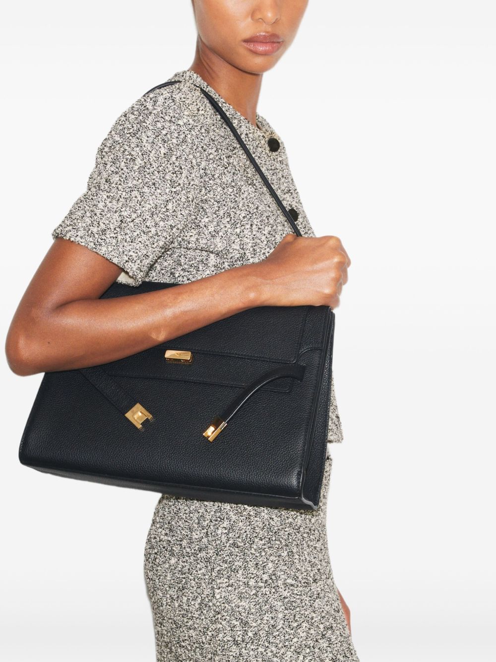Tory Burch Lee Radziwill large leather handbag Tory Burch