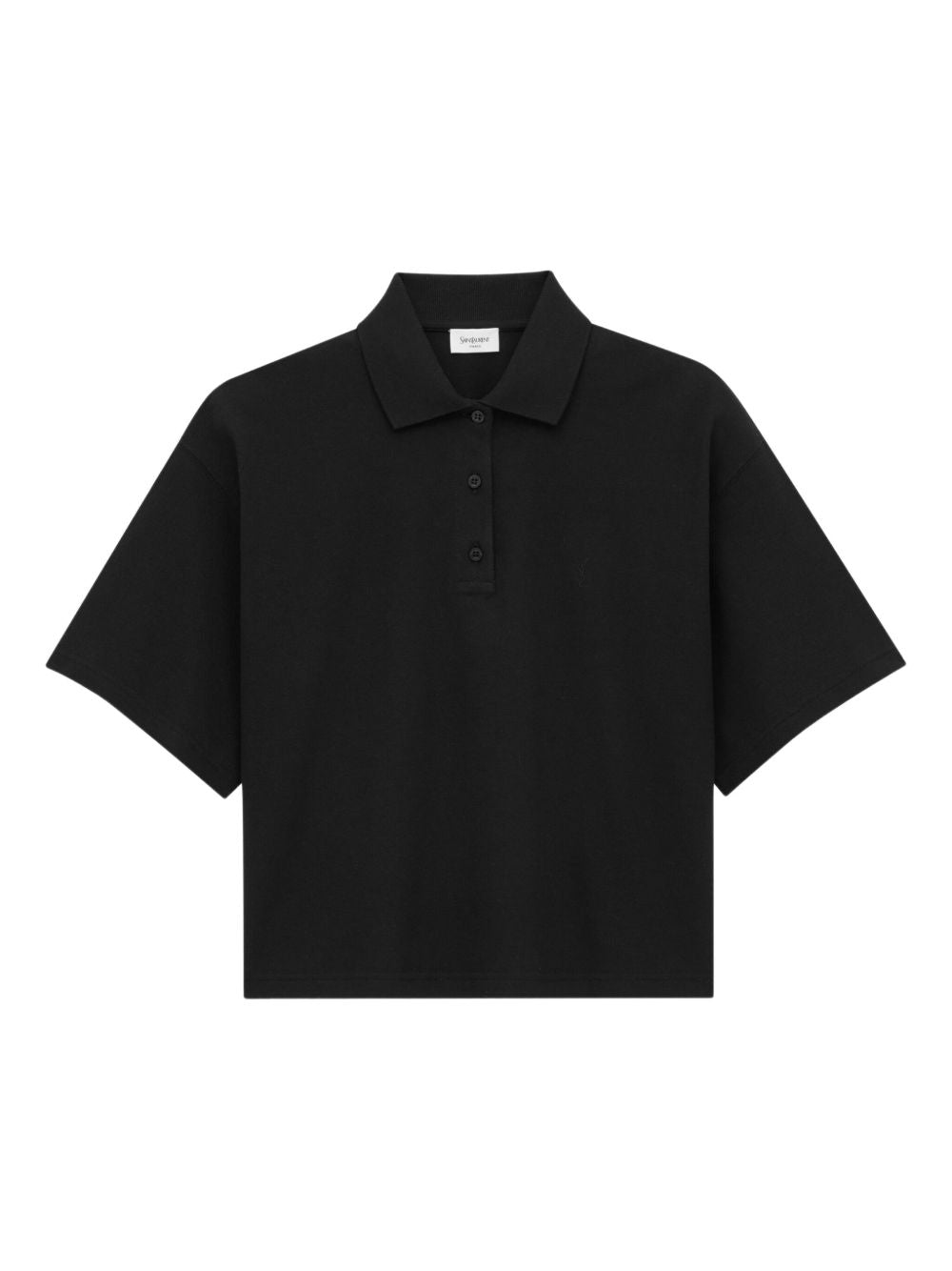 Saint Laurent Cassandre piqué polo shirt Saint Laurent