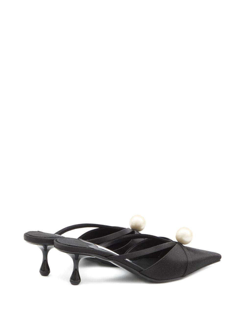 Jimmy Choo 50mm Sana pearl-embellished mules Jimmy Choo
