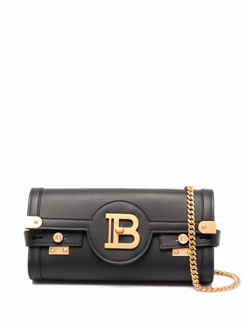 Balmain B-Buzz 23 leather shoulder bag Balmain