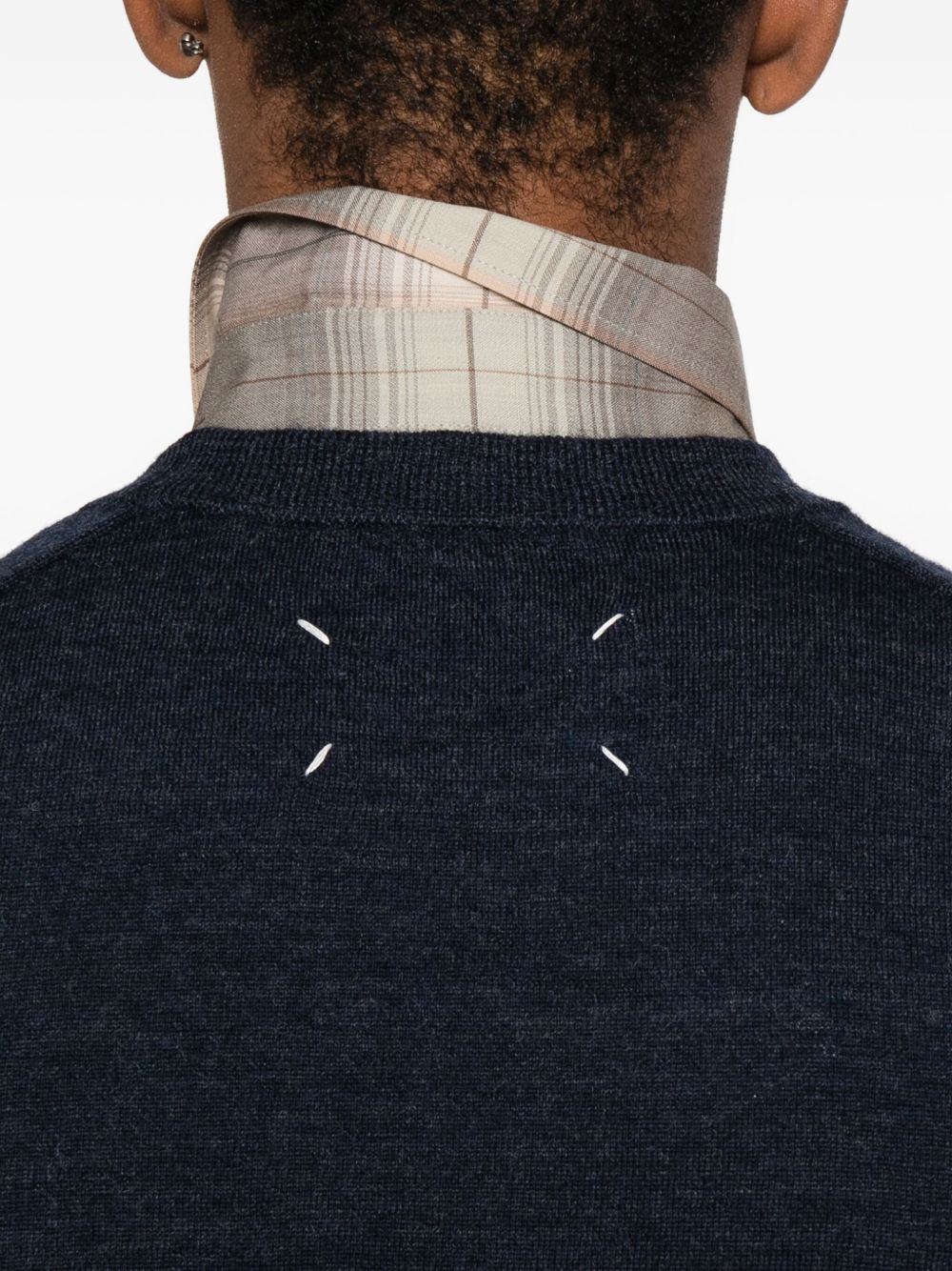 Maison Margiela Sweaters Blue Maison Margiela