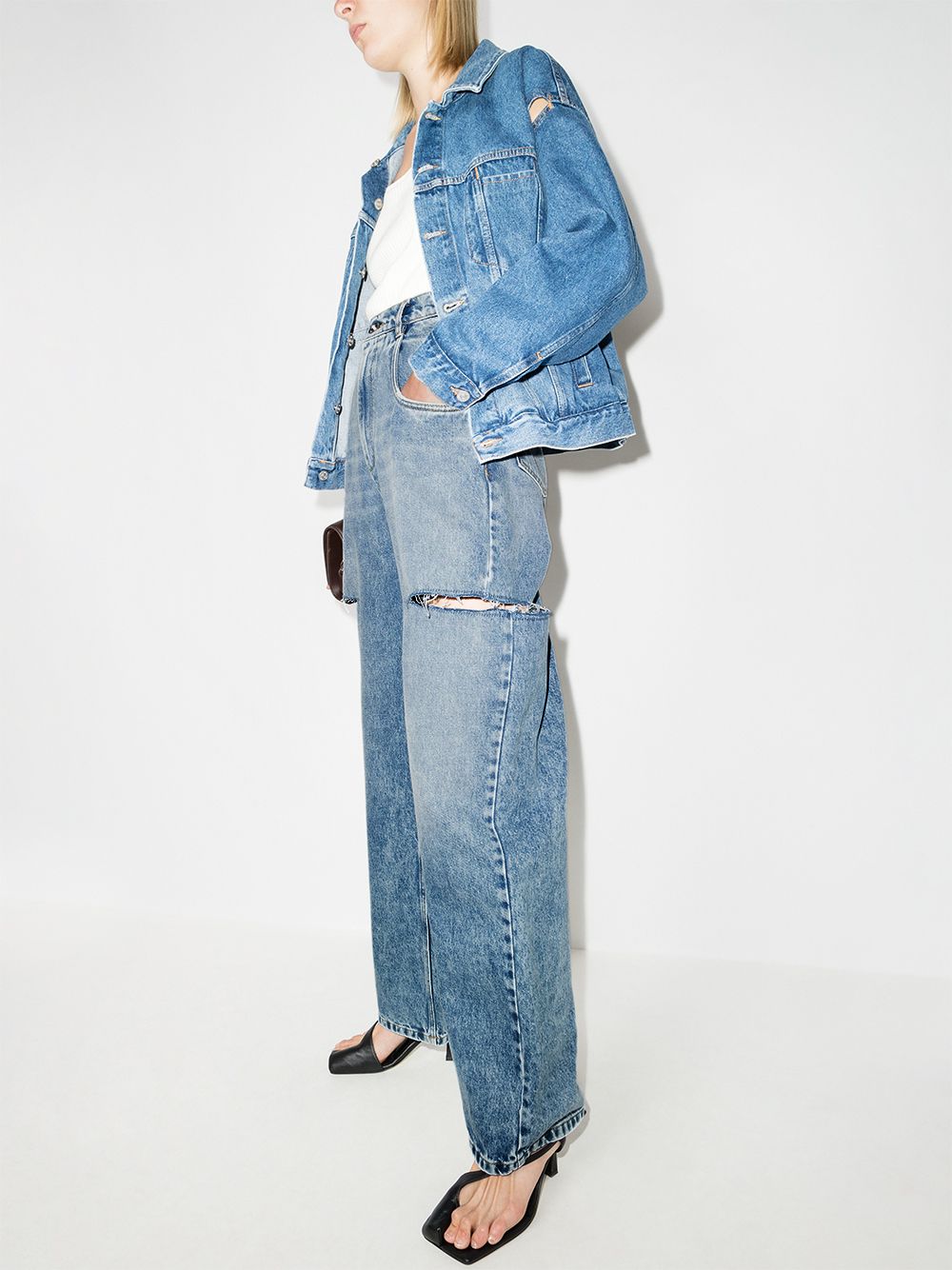 Maison Margiela Jeans Clear Blue Maison Margiela