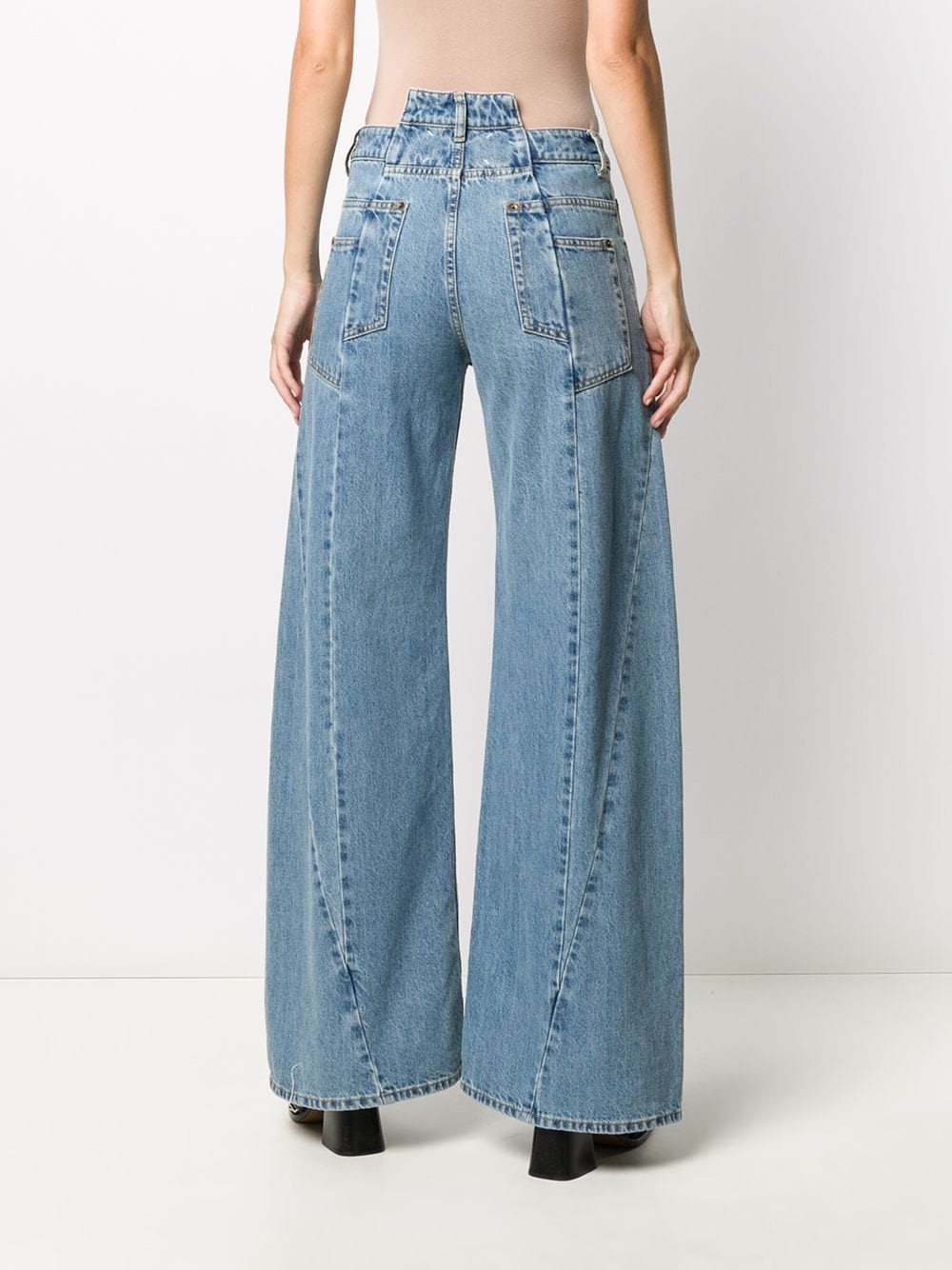 Maison Margiela Décortiqué wide-leg jeans Maison Margiela
