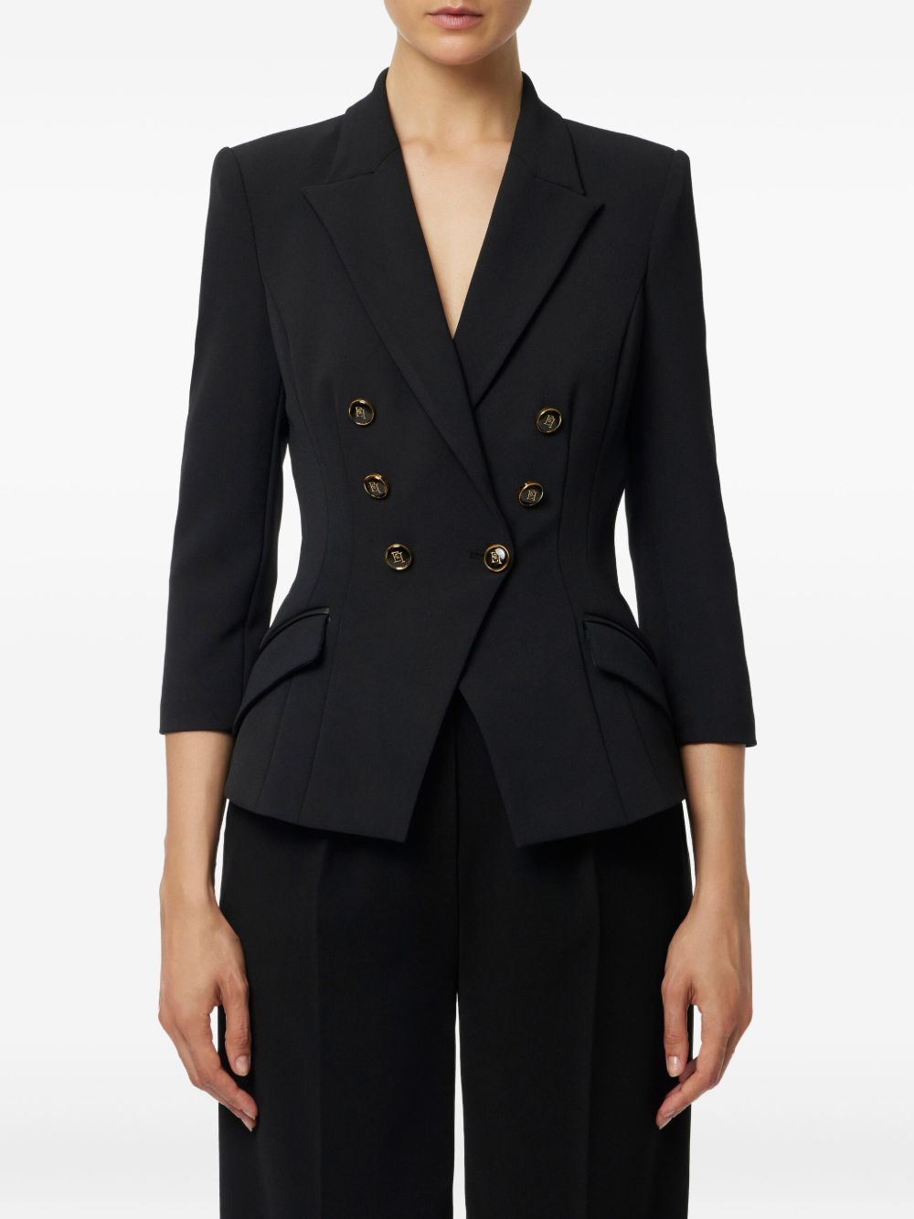 Elisabetta Franchi Jackets Black Elisabetta Franchi