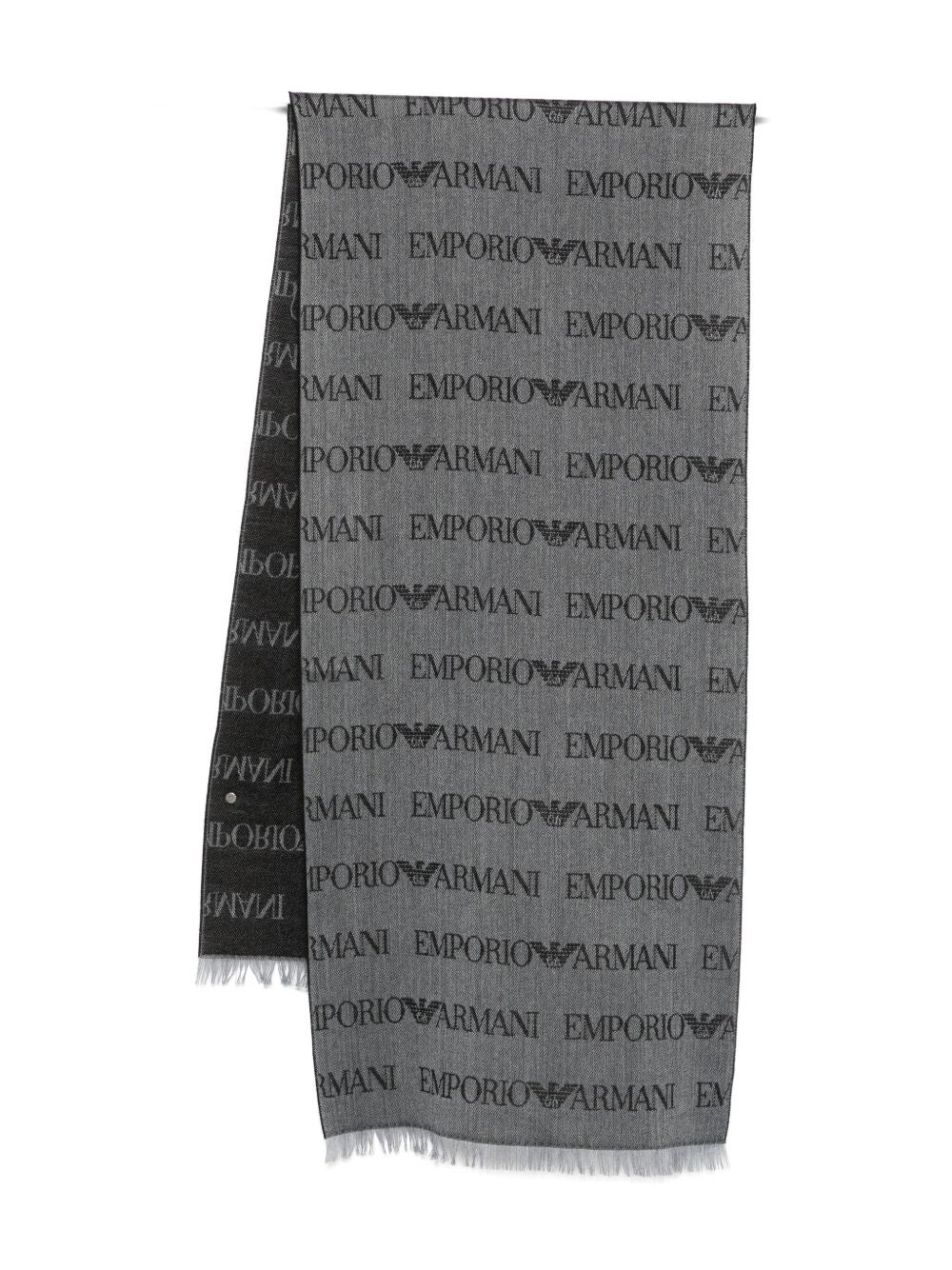 Emporio Armani Wool blend scarf Emporio Armani