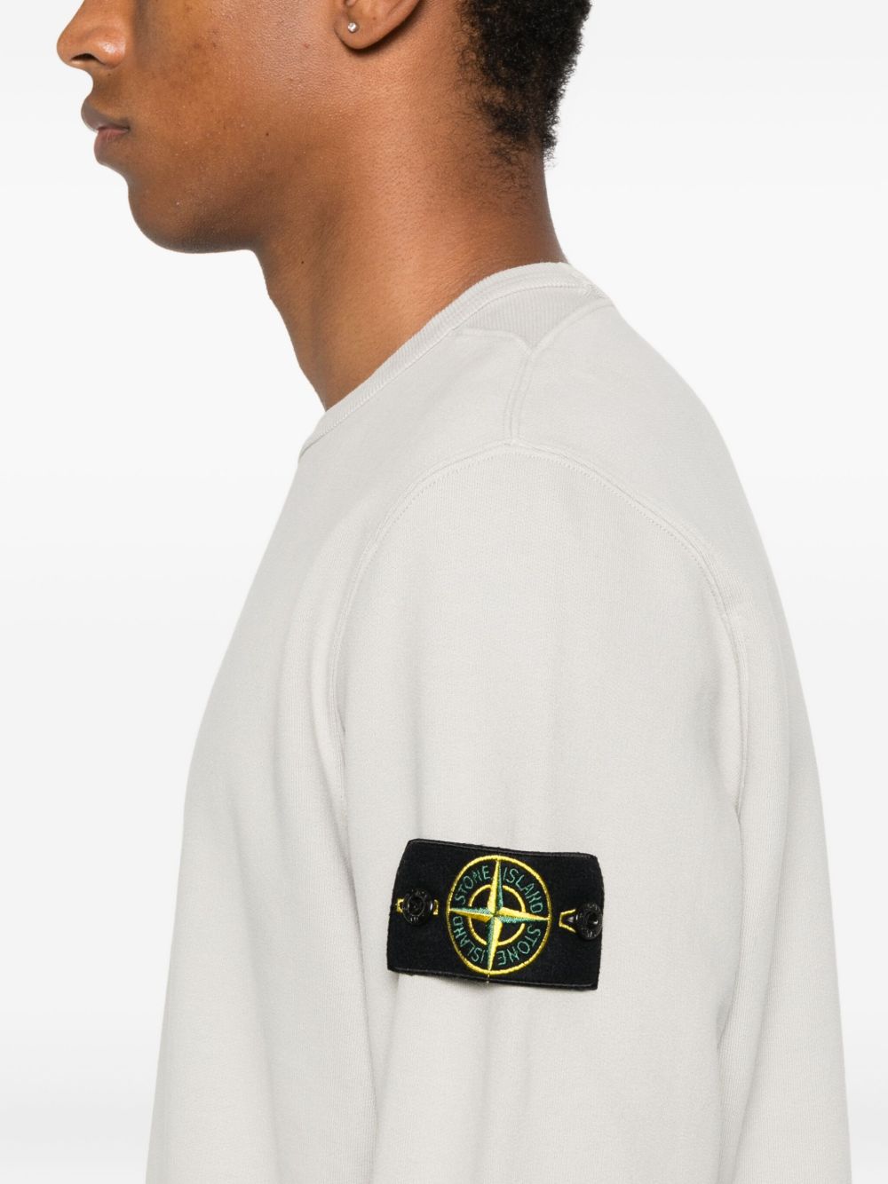 Stone Island Sweaters Light Grey Stone Island