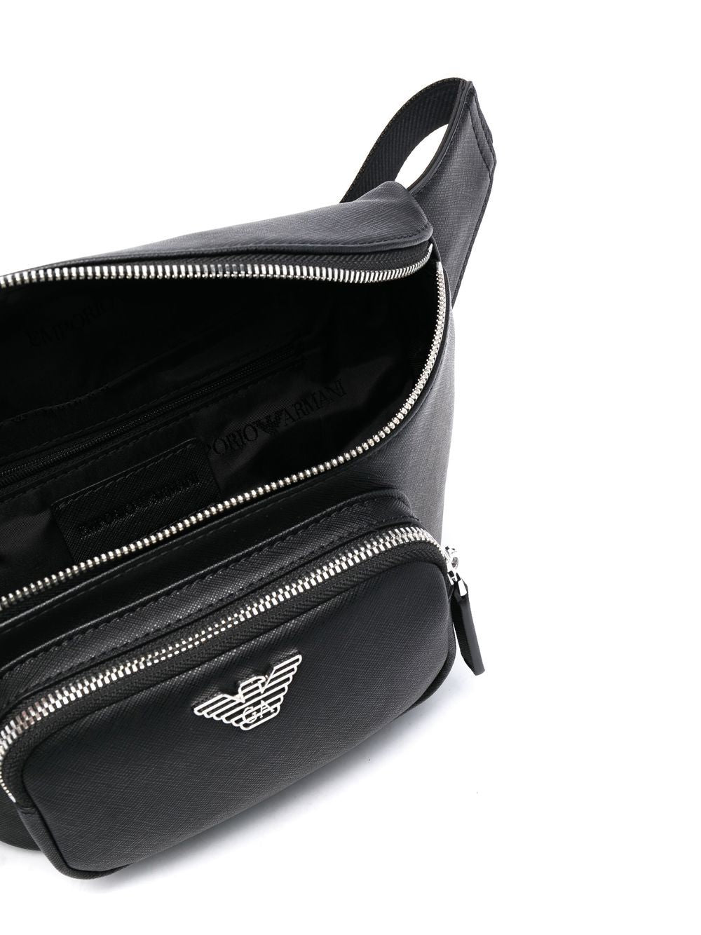 Emporio Armani leather logo-plaque belt bag Emporio Armani