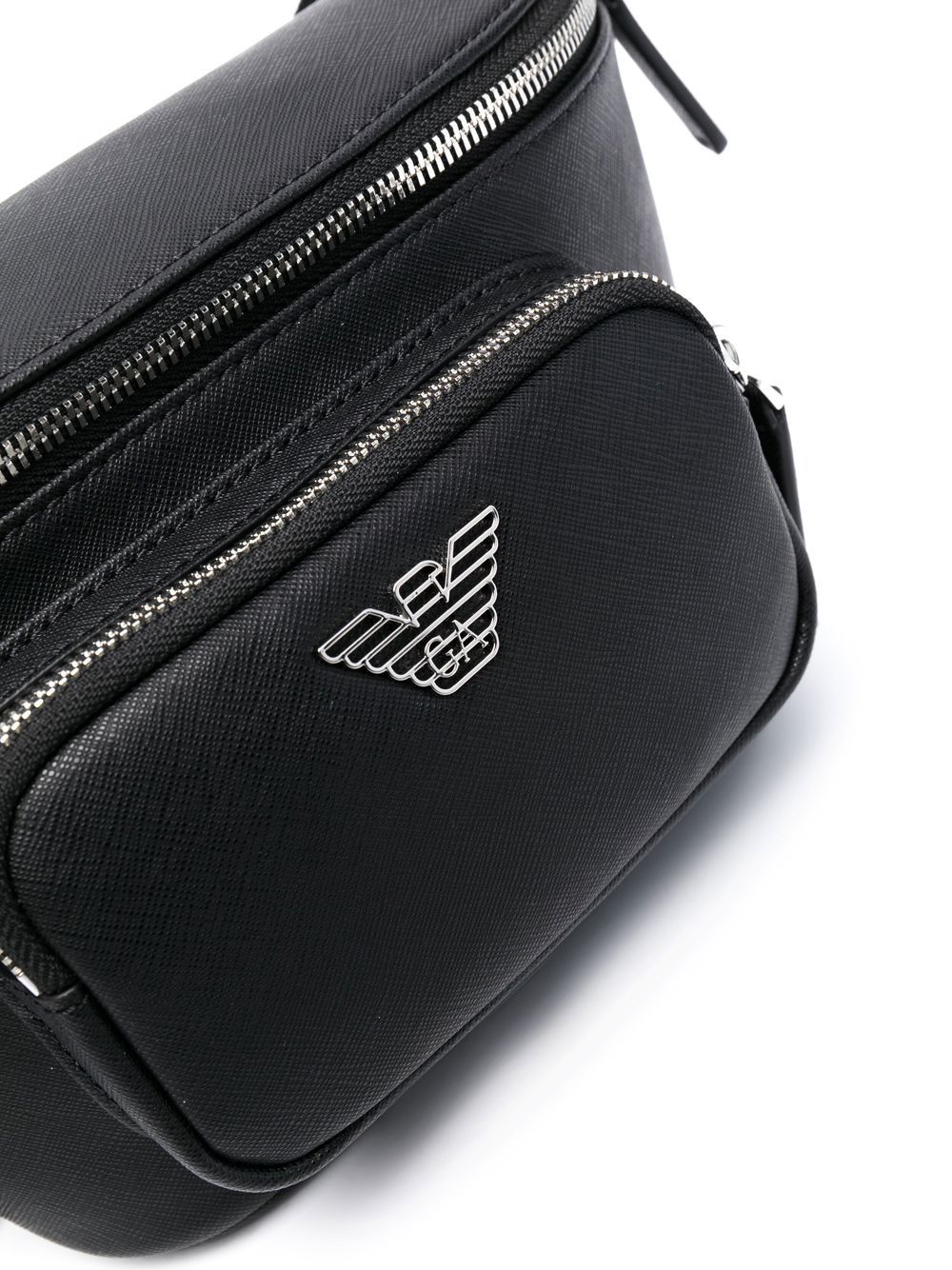 Emporio Armani leather logo-plaque belt bag Emporio Armani