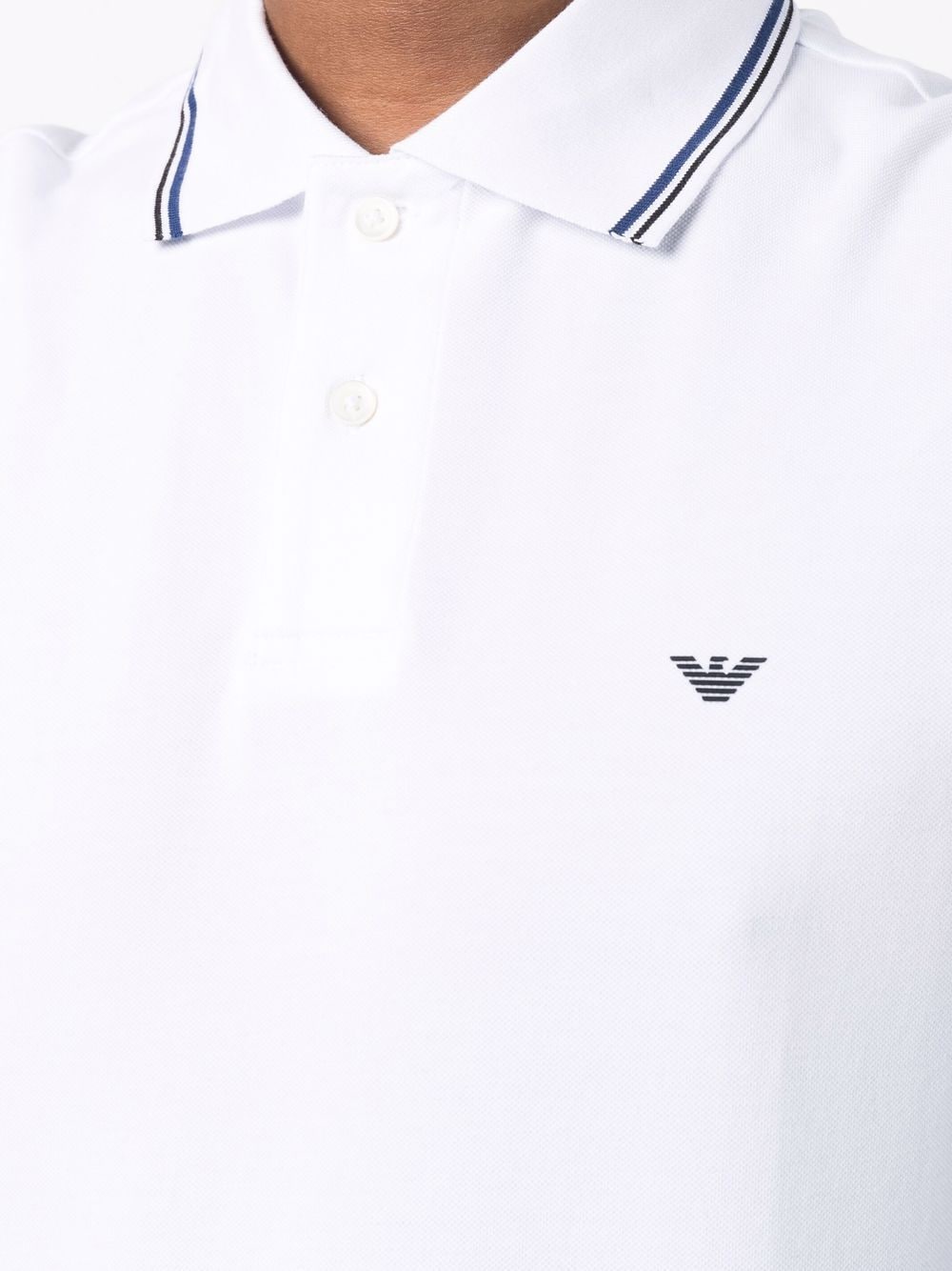 Emporio Armani T-shirts and Polos White Emporio Armani